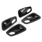 BMW 3 Series Carbon Texture Look Interior Door Handle Bowl Trim Cover E90 05-12