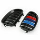 BMW M Color Front Sport Wide Kidney Grill For 03-10 BMW E60 E61 M5 5 Series
