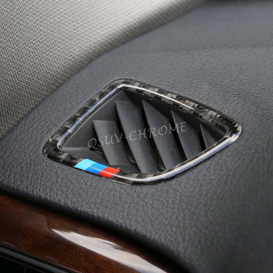 BMW 3 4 Series Dashboard Air Vent Cover Carbon Fiber Surround Interior Trims