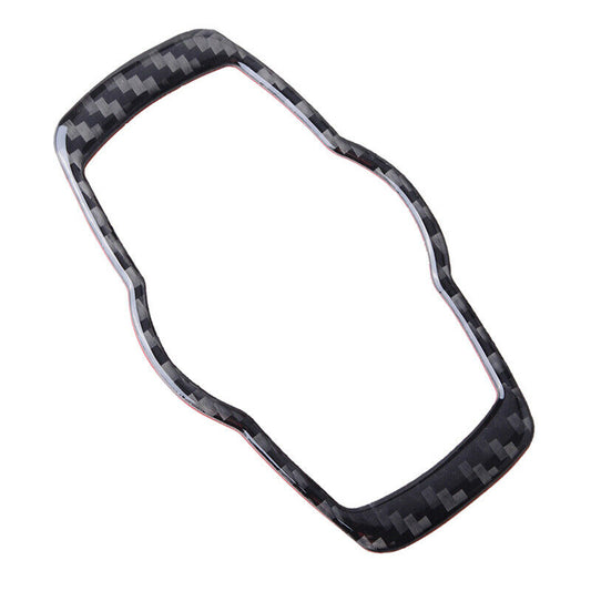 Fits BMW 3 Series E90 E92 E93 2005-12 Carbon Fiber Headlight Switch Frame Trim