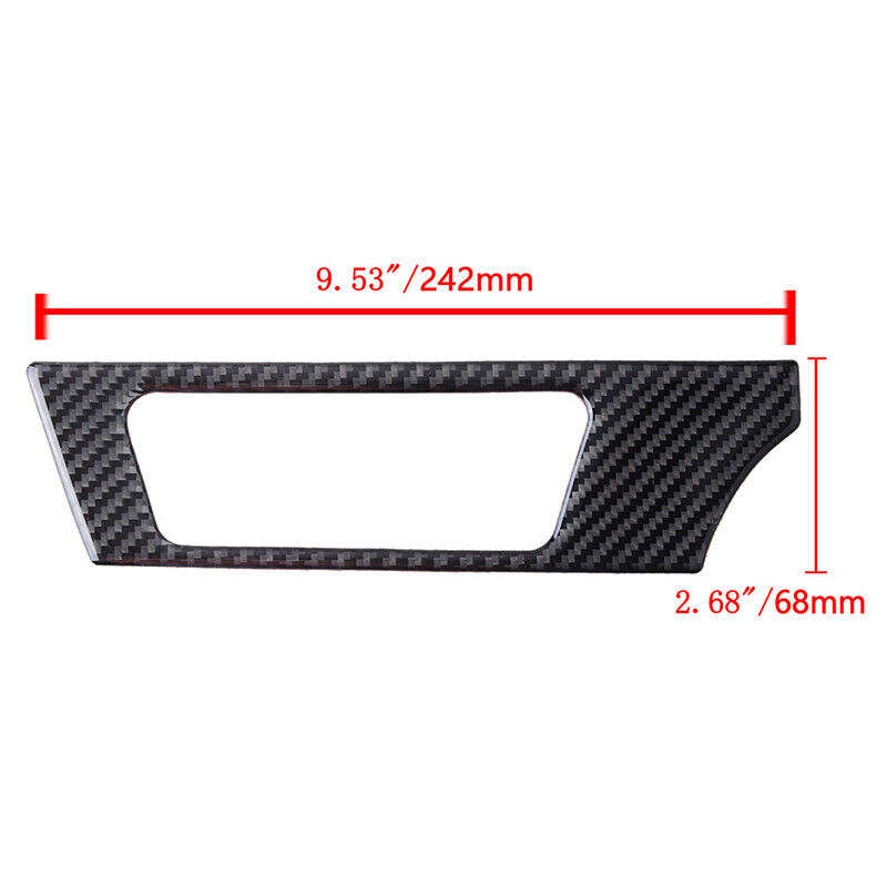Carbon Fiber Interior Side Air Vent Outlet Trim For BMW 3 Series E90-92 05-12 ae