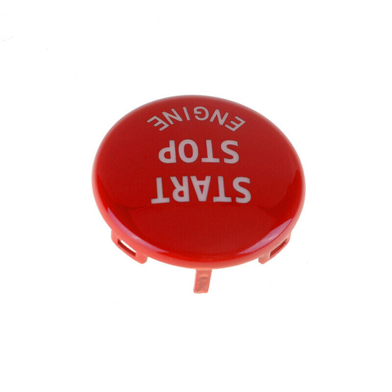 Red Engine Start Stop Push Button Replace Cover Trim For BMW E90 E92 E60 X5