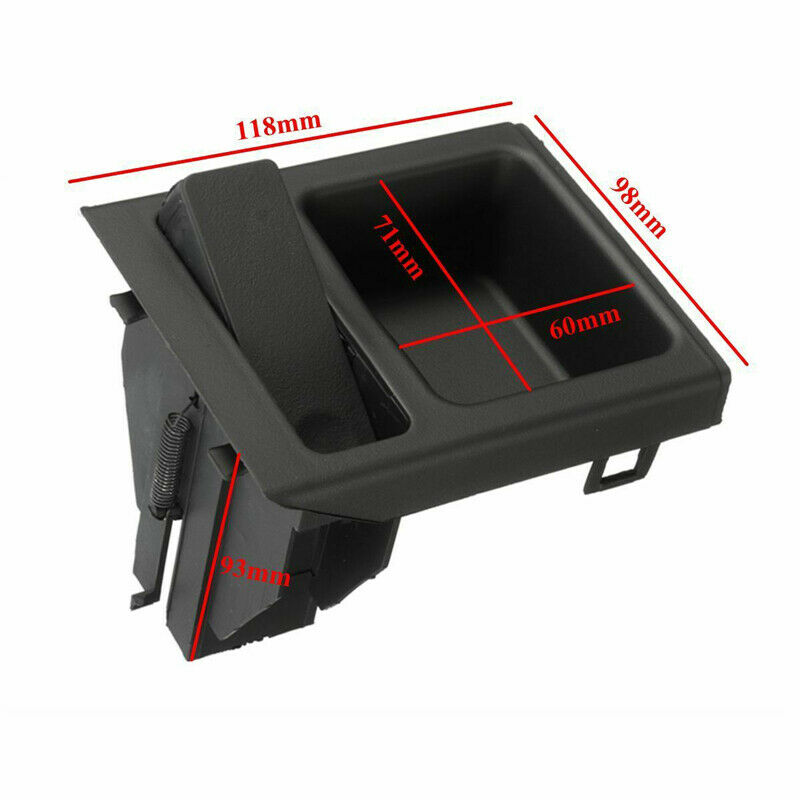 Center Console Coin Box Holder Storage Tray For BMW E46 3-Series 51168217957 UK