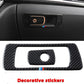 Sedan CFRP Co-pilot Storage Box Handle Trim For 2013-2019 BMW 3 Series F30 F34