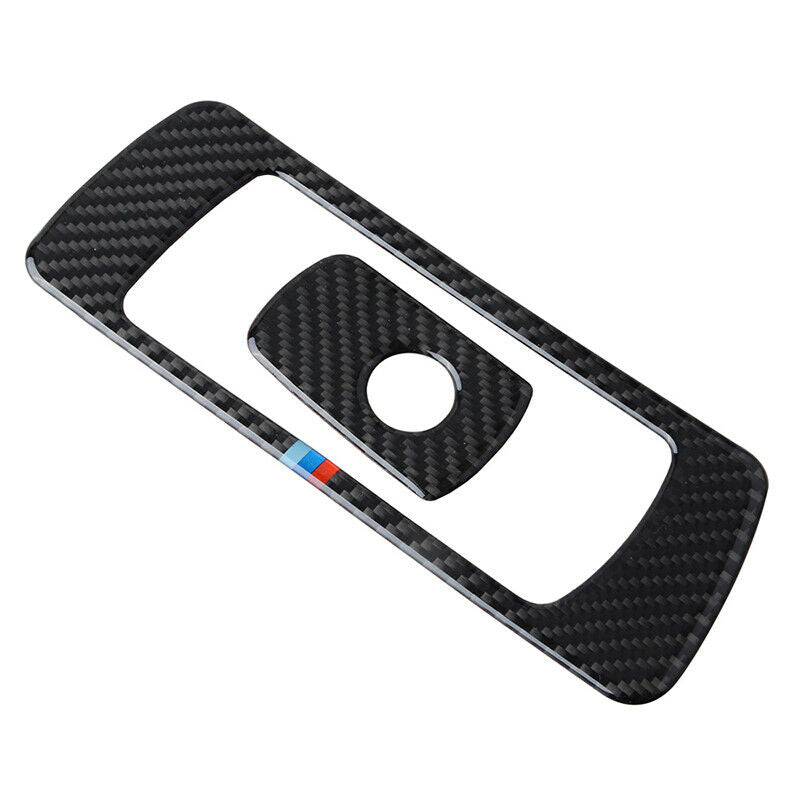 Sedan CFRP Co-pilot Storage Box Handle Trim For 2013-2019 BMW 3 Series F30 F34