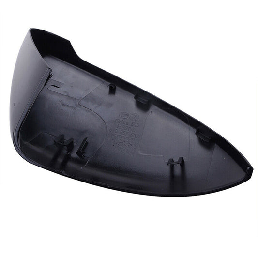 Gloss Black Wing Mirror Cover Caps Casing For VW Golf Mk7 Mk7.5 R GTI 2013-2018