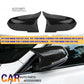 Pair Carbon Fiber Rearview Side Mirror Cover Caps For BMW 1 Series F20 F21 F23