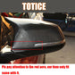 Pair Carbon Fiber Rearview Side Mirror Cover Caps For BMW 1 Series F20 F21 F23