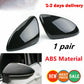Gloss Black Wing Mirror Cover Caps Casing For VW Golf Mk7 Mk7.5 R GTI 2014-2018