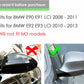 2x For BMW E90 E91 E92 E93 LCI Carbon Fiber M3 Style Side Mirror Cover Cap UK AE