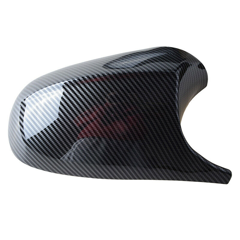 2x For BMW E90 E91 E92 E93 LCI Carbon Fiber M3 Style Side Mirror Cover Cap UK AE