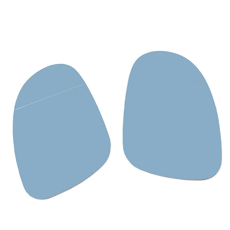 2x Wing Mirror Glass Heated Blue for VW Golf MK5 2004-2008 Passat B6 GTI Jetta e
