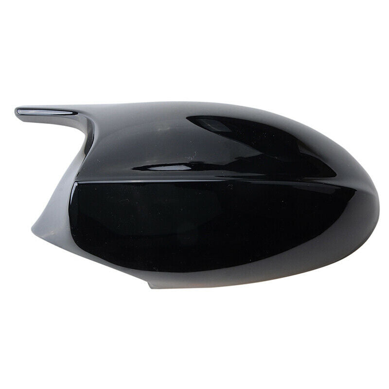Gloss Black Rearview Wing Mirror Cover Caps For BMW E90 E91 05-07 E92 E93 06-09
