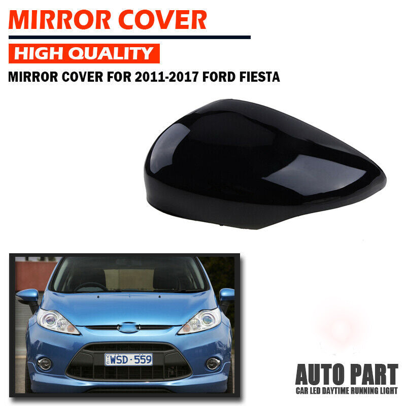 Left Wing Mirror Cover Cap Painted Driver Side For Ford Fiesta MK7 2008-2017 UK