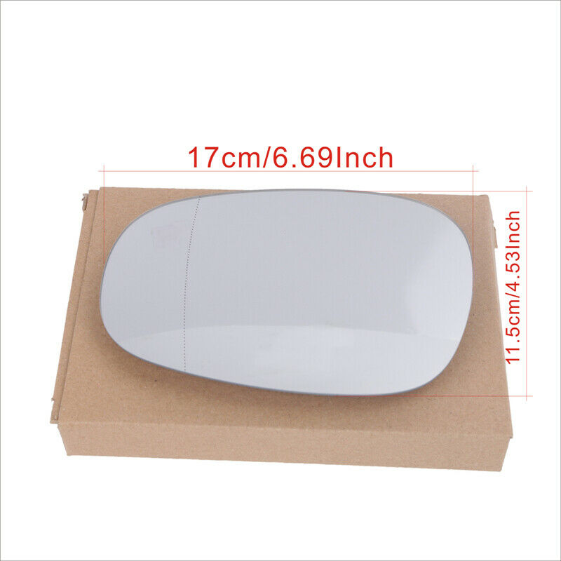 Left Heated Wing Aspheric Mirror Glass For BMW E81 E88 E90 E91 E92 LCI 2009-2012