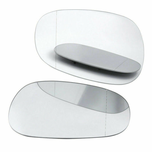 Left+Right Side Mirror Glass With Clip For BMW 3 E90 2008-2012 Aspherical Heated