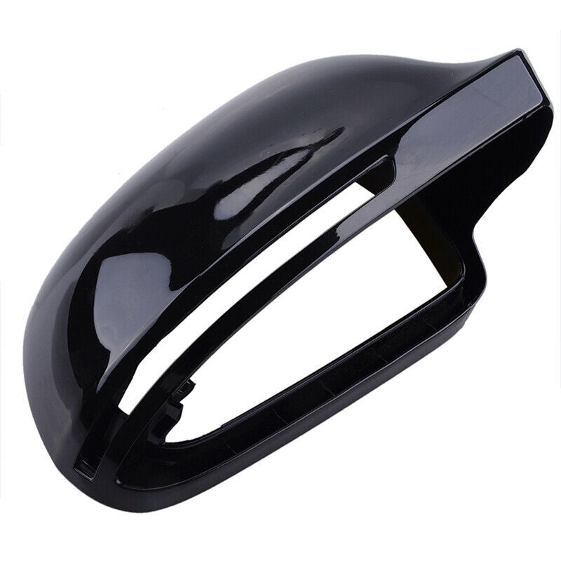FOR AUDI A3 A4 A5 A6 Q3 2009-12 BLACK DOOR WING MIRROR COVERS CAPS RIGHT SIDE ae