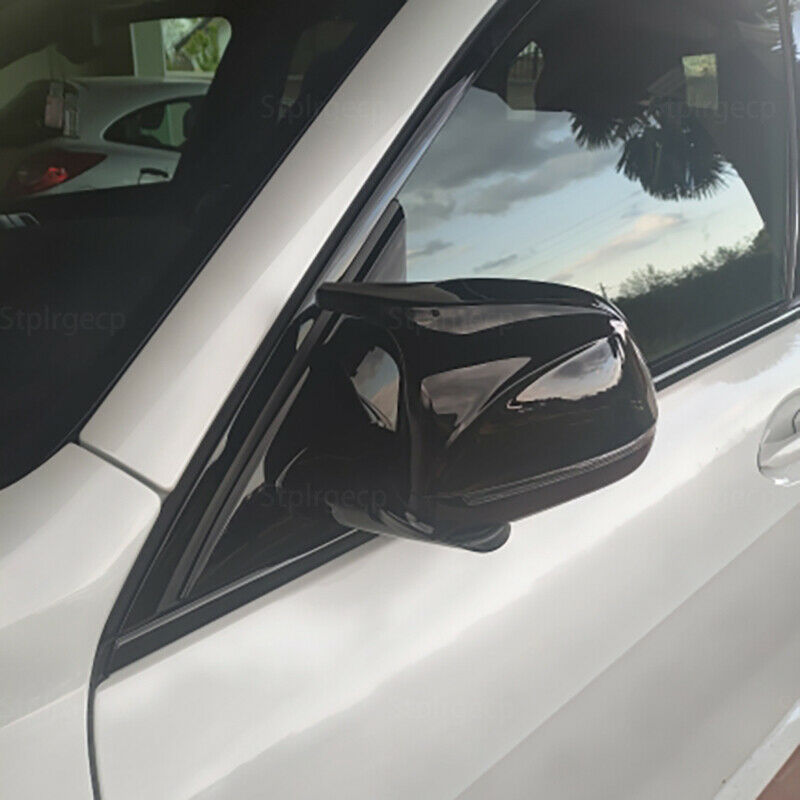 Gloss Black Wing Mirror Covers For BMW X3 X4 X6 G01 G02 G05 G06 G07 2018-2021 UK