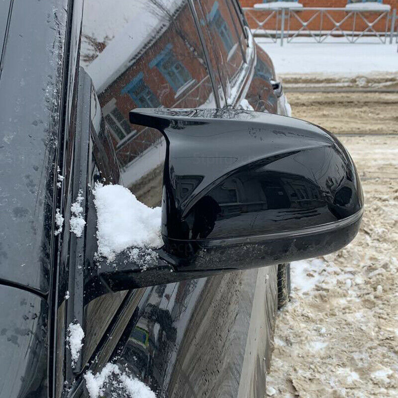 Gloss Black Wing Mirror Covers For BMW X3 X4 X6 G01 G02 G05 G06 G07 2018-2021 UK