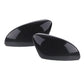 For VW Scirocco CC Beetle 5C Eos for Passat Door Side Wing Mirror Covers Black