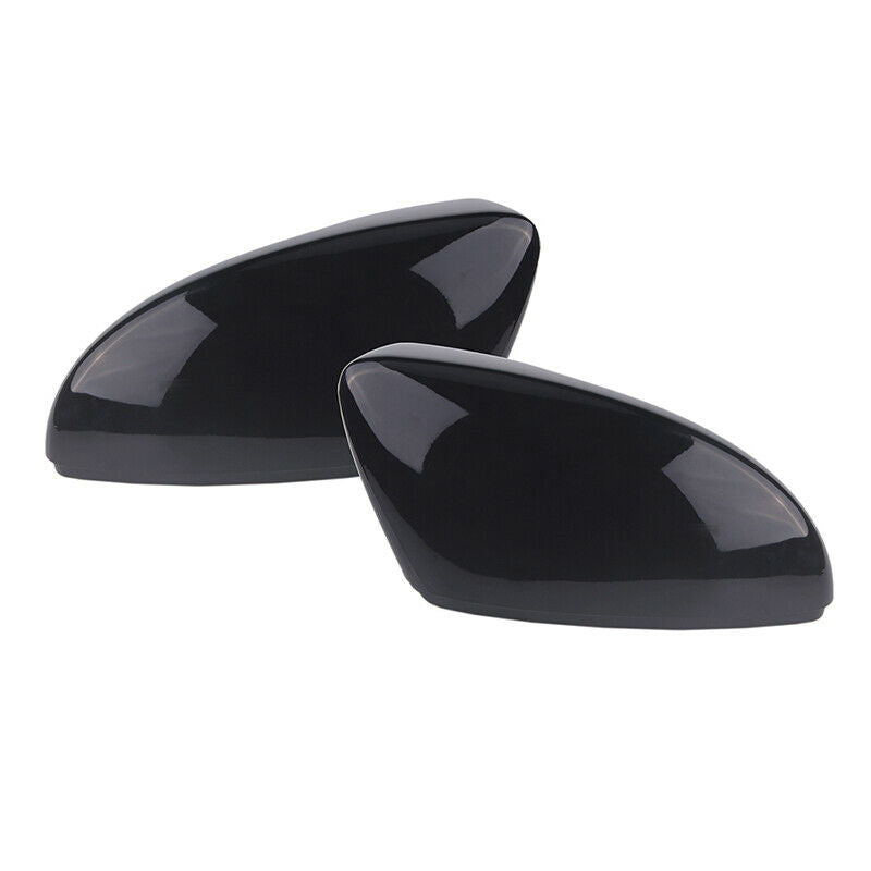 For VW Scirocco CC Beetle 5C Eos for Passat Door Side Wing Mirror Covers Black