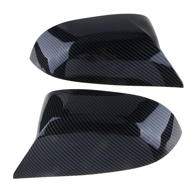 For BMW X3 X4 X5 X6 Carbon Fibre Fiber Wing Mirror Cover M Style G01 G02 G05 G06