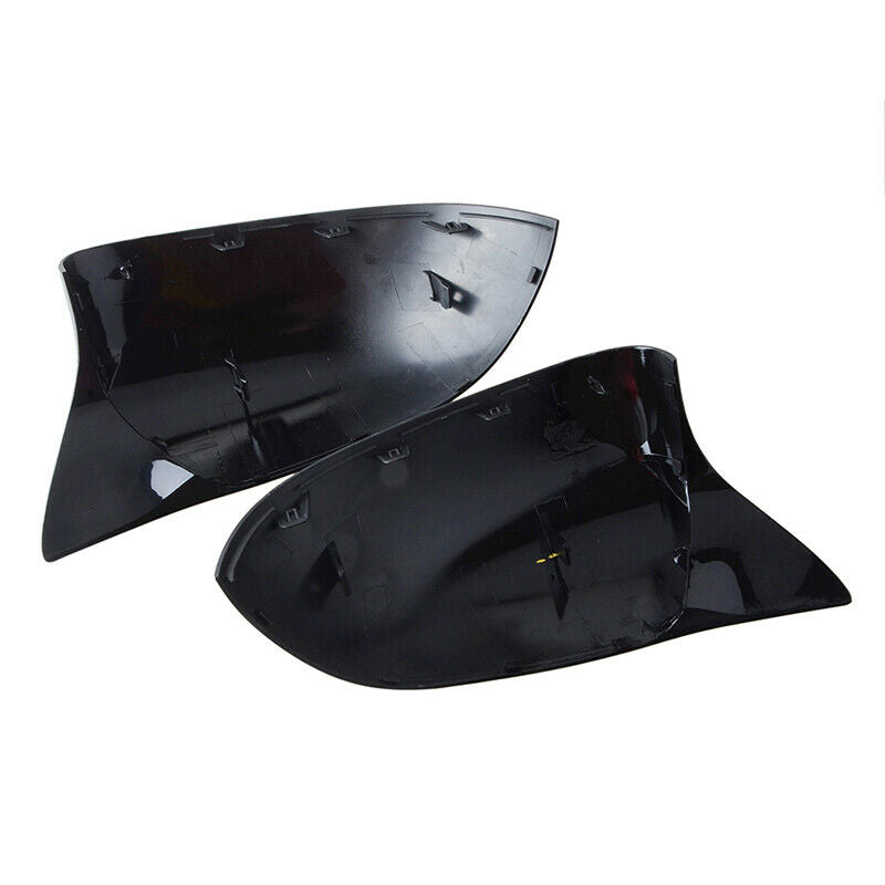 Gloss Black Wing Mirror Cover Cap For BMW X3 F25 X4 F26 X5 F15 X6 F16 2015-18 UK
