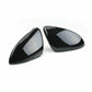 Gloss Black Wing Mirror Cover Caps Casing For VW Golf Mk7 Mk7.5 R GTI 2013-18