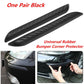Pair Car Black Anti-rub Strip Bumper Body Corner Protector Guard Rubber UK AE