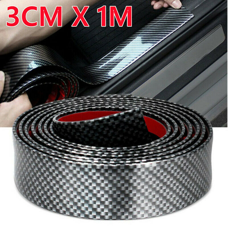 1M 3CM Car Door Sill Protector Seal Strip Trim Edge Bumper Guard Scratch