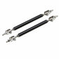 3.9inch Universal Adjustable Bumper Lip Splitter Rod Strut Bar Support Black UK