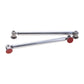 15cm Silver Adjustable Car Front Rear Bumper Lip Splitter Strut Rod Support Bars