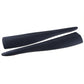 2PCS Car Carbon Fiber Anti-rub Strip Bumper Body Corner Protector Guard Trim AE