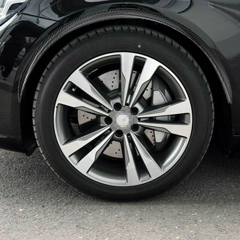 Set Universal Car Wheel Arch Trim Fender Flare Eyebrow Protector Sticker Stripe
