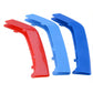 M Color Sport 3D Kidney Grill Grille Bar Cover Trim Fit for BMW 3 Series F30