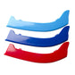 Car M Color Grille Cover Decal Stripe Clip Trim For BMW 3 Series E90 E91 2009-12