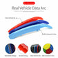 For BMW X1 F48 15-18 M-Color 8 Bars Front Kidney Grill Grille Cover Clips Strips