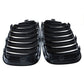 For BMW F25 X3 2011-2014 Front Bumper Kidney Grille Grill Gloss Black Dual Slats
