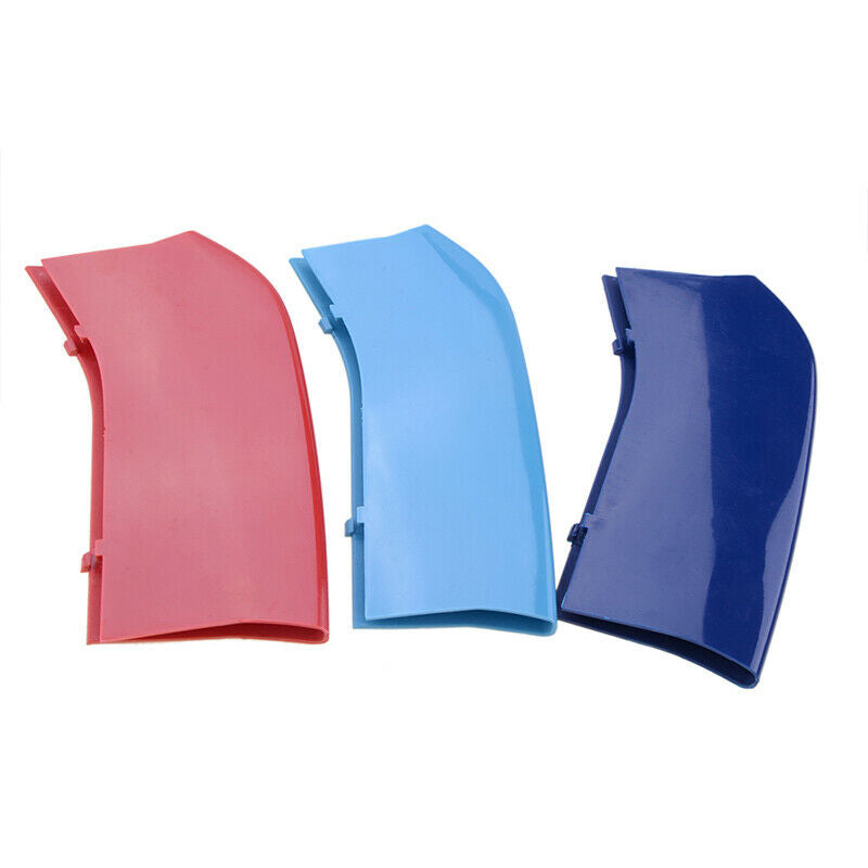 3pcs Kidney Grill Grille Cover Stripes Clips for BMW X5 F15 2014 2015 2016 2017