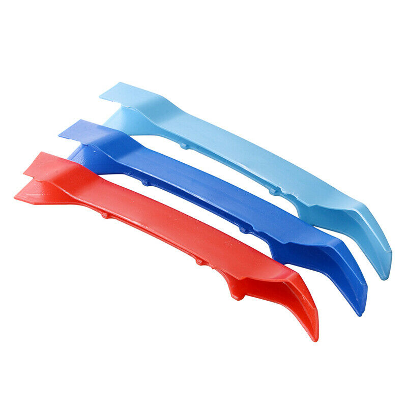 UK For BMW X1 F48 LCI 2020+Front Grill Grille Cover Clip Trim M-Color 3pcs