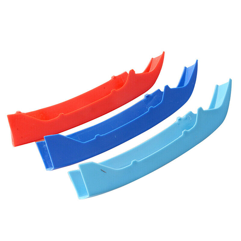 UK For BMW X1 F48 LCI 2020+Front Grill Grille Cover Clip Trim M-Color 3pcs
