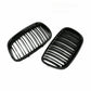 FRONT GLOSS BLACK BUMPER KIDNEY GRILLS GRILLES FOR BMW E70 E71 X5 X6 2007-2013