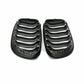 Car Kidney Grill Grille Gloss Black M Style For BMW E90 E91 3 Series 2009-12 LCI