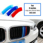Front Grille Grill Cover Clip Stripe 11 Bars For 2013-2017 BMW 3 Series F30 F31