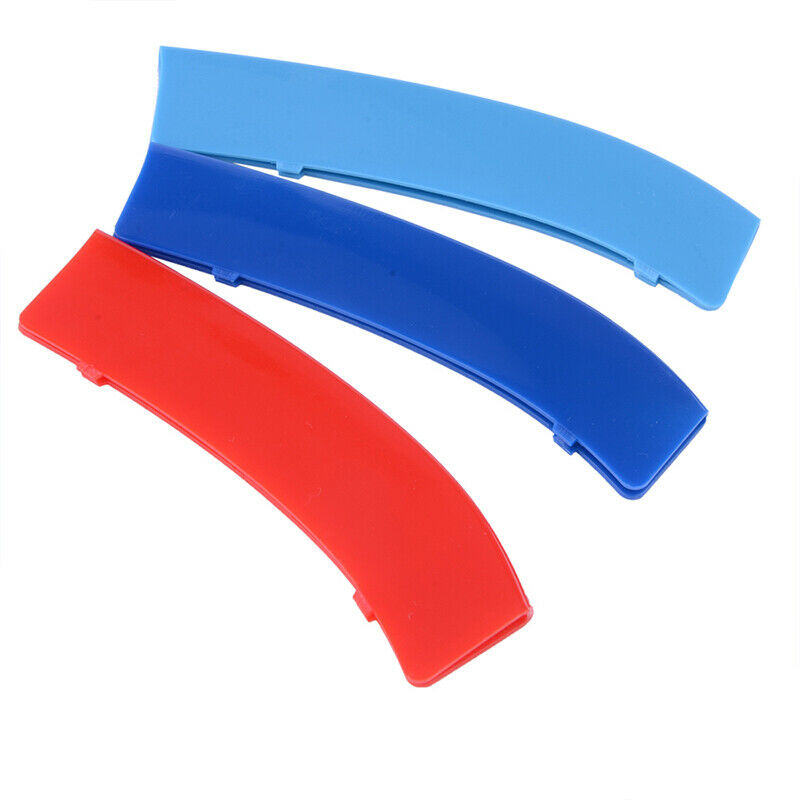 Front Grille Grill Cover Clip Stripe 11 Bars For 2013-2017 BMW 3 Series F30 F31