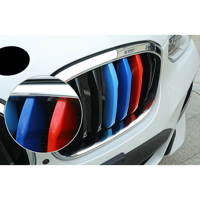 For BMW X3 G01 2018 Car Grille Grill Cover Trim M Color Kidney Grille Clip UK E