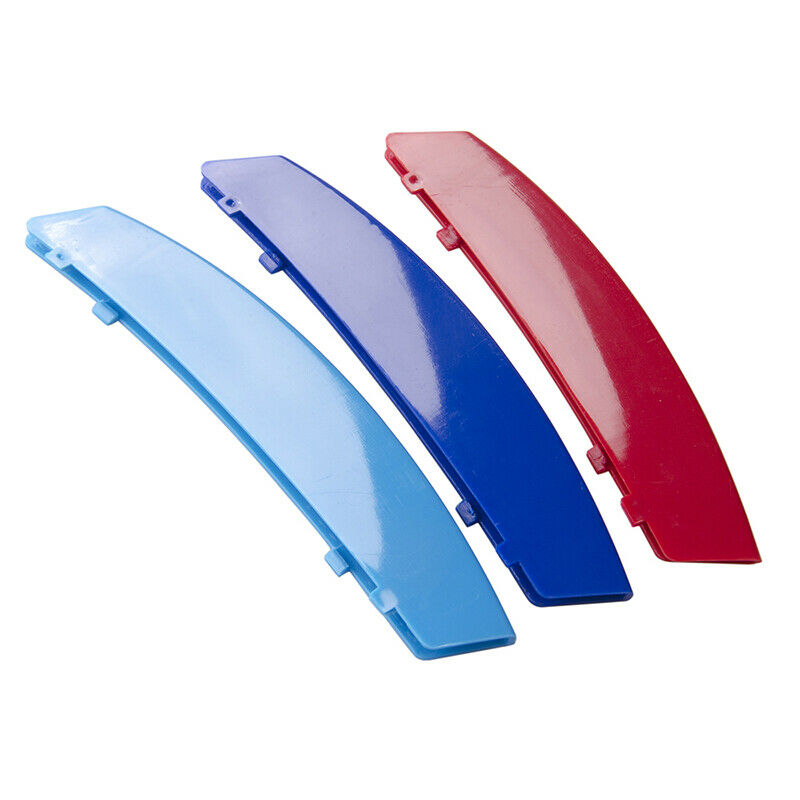 For BMW 5 Series E60 E61 2003-10 Bars Kidney Grille M Tech Cover Stripe Clip