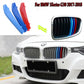 Set Grille Cover Clip Strip Trim For BMW 5 Series G30 G38 Accessories 2018-19 UK