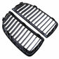 FOR BMW 3-SERIES E90 E91 05-08 PRE-LCI GLOSSY BLACK BUMPER KIDNEY GRILL GRILLES