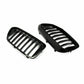 For BMW 5 Series G30 G38 2018-2020 Gloss Black Front Kidney Bumper Grille Grill